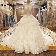 LS74226 special wedding dresses lace ball gown corset back wedding gowns 2017 robe de mariage real photos