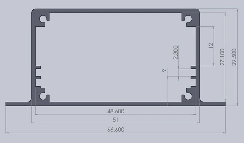 wall mounting aluminum enclosure electronics pcb instrument project box (5).jpg