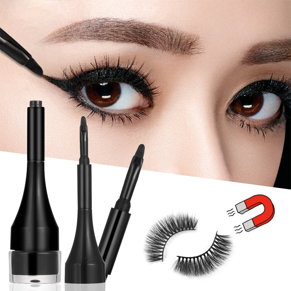 1Pc Magnetic Gel Eyeliner For Magnetic Eyelashes Waterproof Long