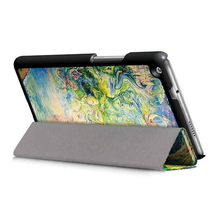 50 шт. Стенд PU чехол для huawei MediaPad M3 молодежи Lite 8 CPN-W09 CPN-L09 CPN-AL00 8," Tablet+ экран протектор подарок