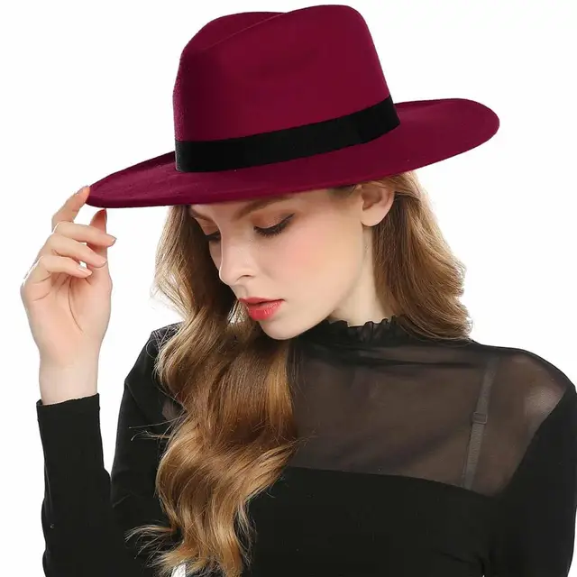 Welrog Autumn Mens Flat Brim Hat Retro 