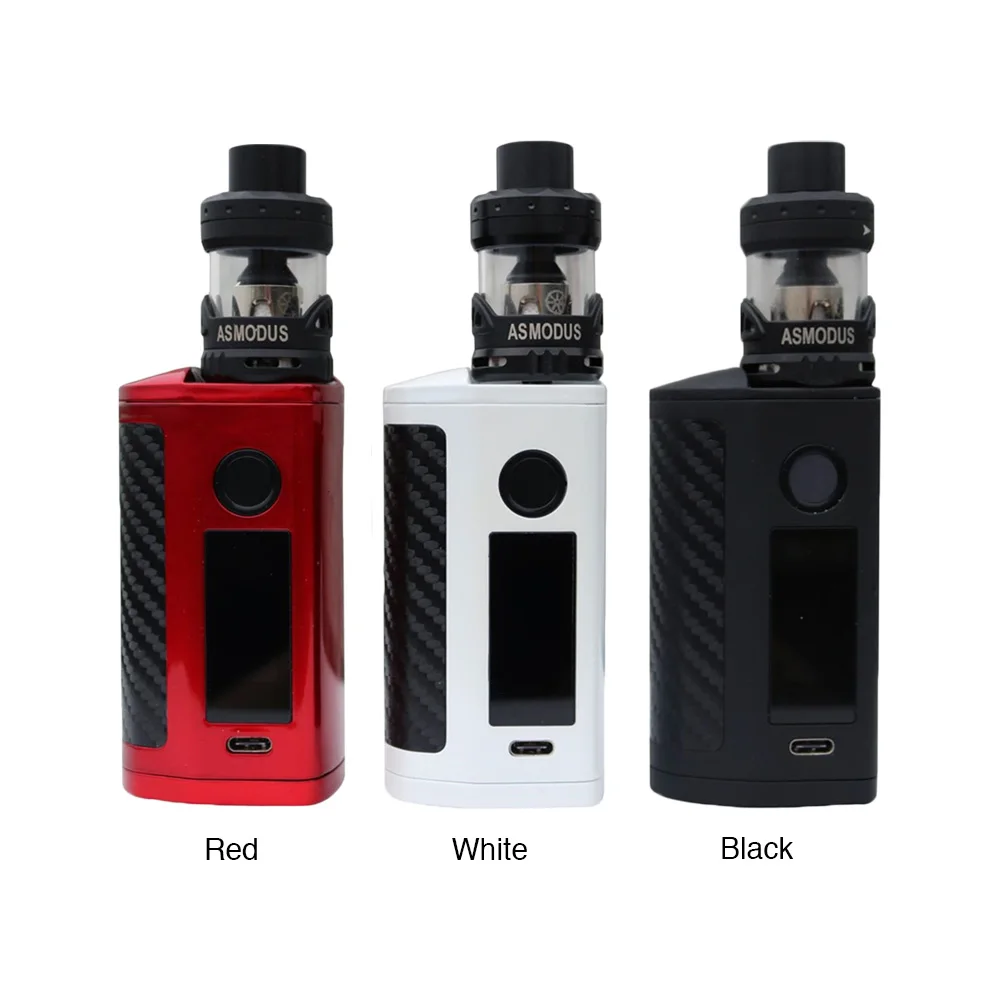 Heavengifts Asmodus Minikin 3 S 200 W TC Kit con 2 ml/3,5 ml de capacidad, Viento del tanque y la -pantalla táctil de Color vs Dron Vape perdido BF - 1