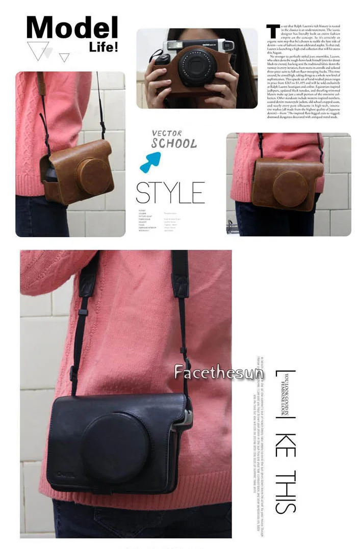Polaroid camera bag W300-4