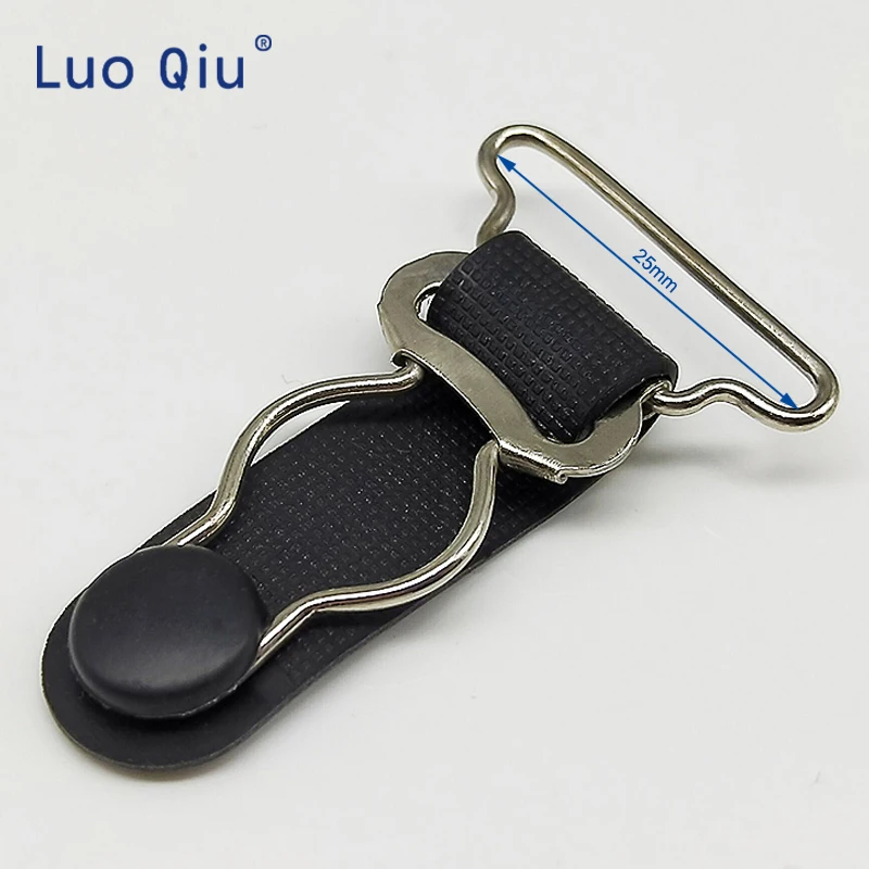 Пластиковые металлические черные подвязки для ног Luo Qiu10 шт./лот|Пряжки и крючки| |