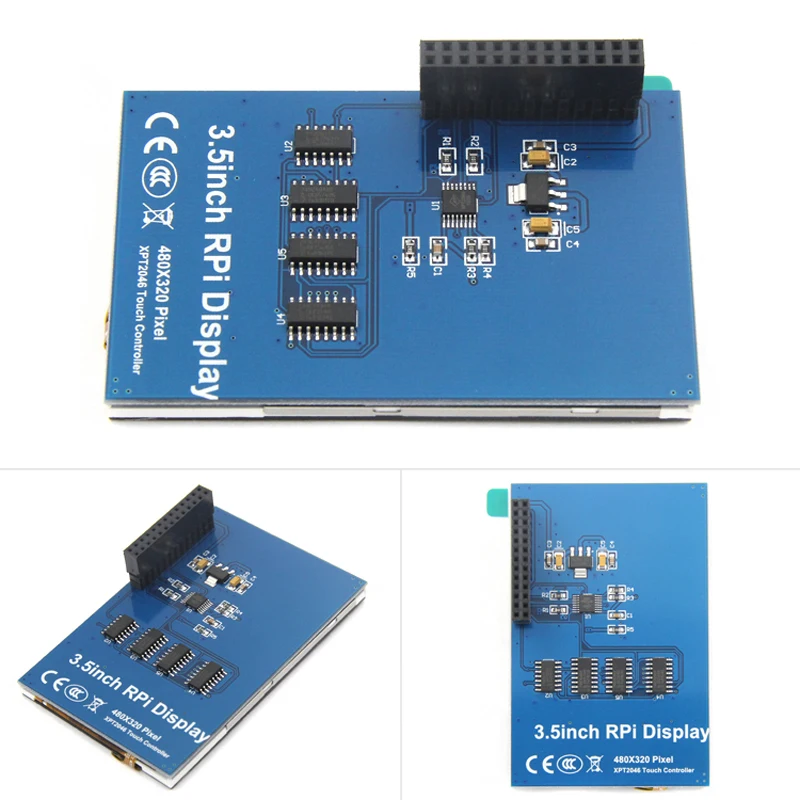 Для Raspberry Pi 4 дисплей 3,5 дюймов TFT lcd 480*320 пикселей Сенсорная панель экрана для Raspberry Pi 3 Model B 3B Plus