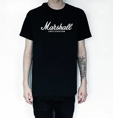 

New Mens or Womens MARSHALL Amps Amplifiers Amplification Guitar logo T-Shirt shubuzhi top tees