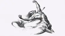fantasy art centaur creatures 4 Sizes wall picture Canvas Poster Print