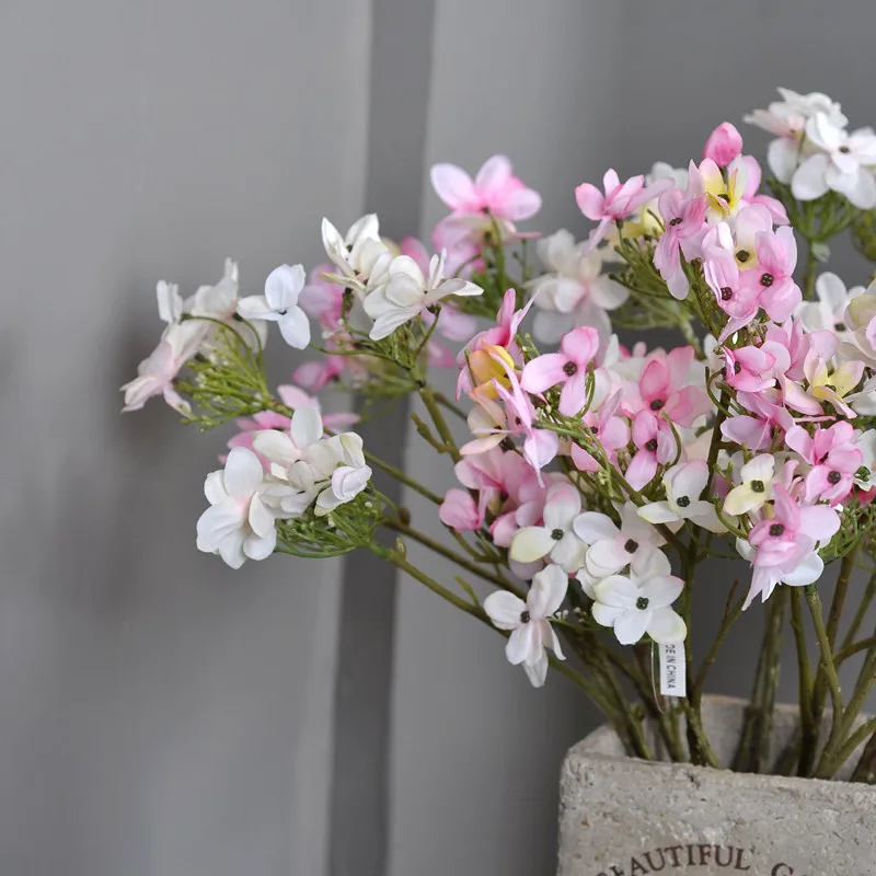 45cm Fake Plants Artificial Flowers Mini Silk flower Home table