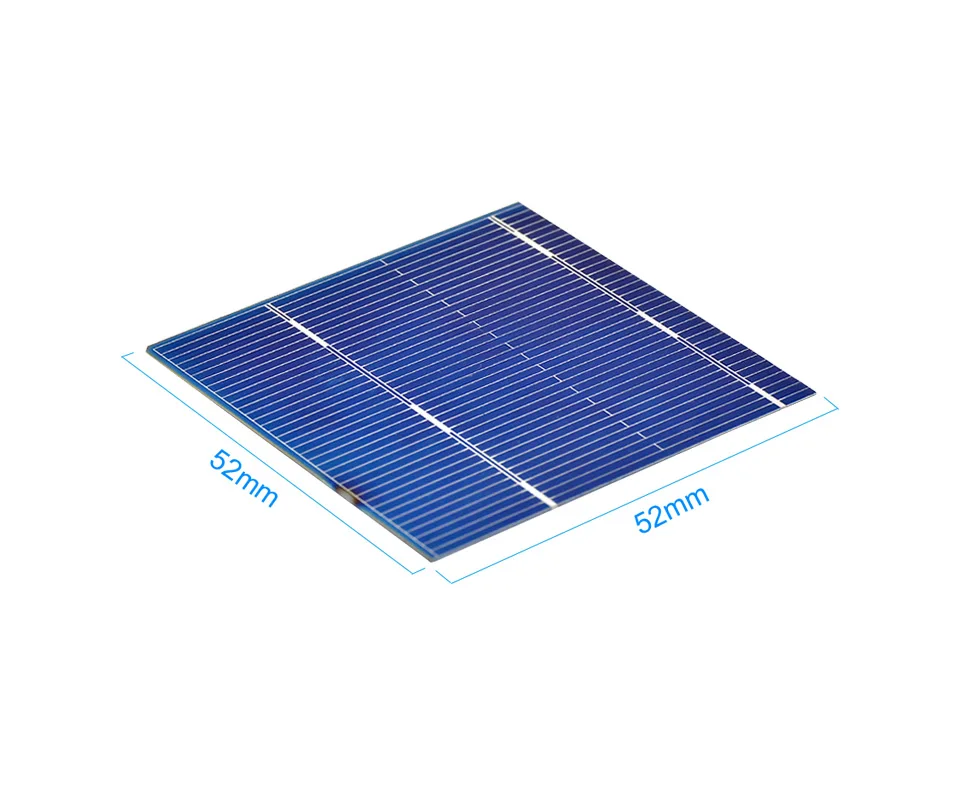 SUNYIMA 100 шт. солнечная панель Solars Cell 52x52 мм 0,5 В 0,46 Вт цветной Кристаллический Солнечный модуль DIY зарядное устройство для батареи солнечный внешний аккумулятор