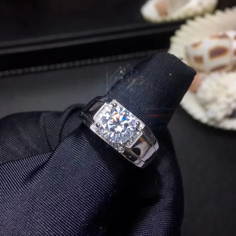 A dureza 9.3 de moissanite 2ct