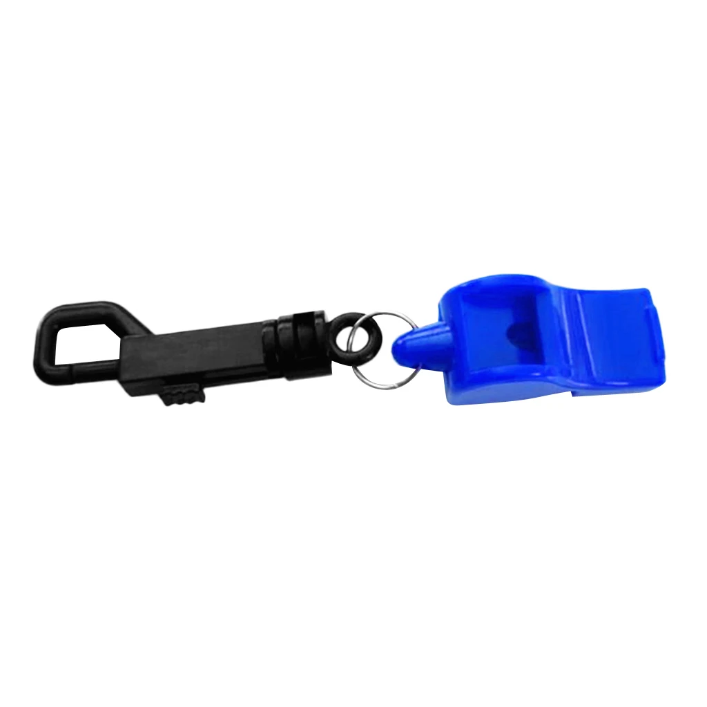 Safety Whistle with Snap Clip for Boating Kayaking Camping Hiking Hunting Scuba and Diving Emergency Survival Rescue Signaling