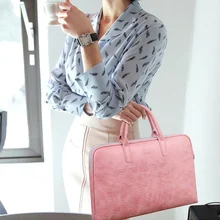 Модные ПУ водонепроницаемые устойчивые к царапинам городские беговые сумки через плечо для ноутбука 13 дюймов Чехол на плечо для MacBook Air