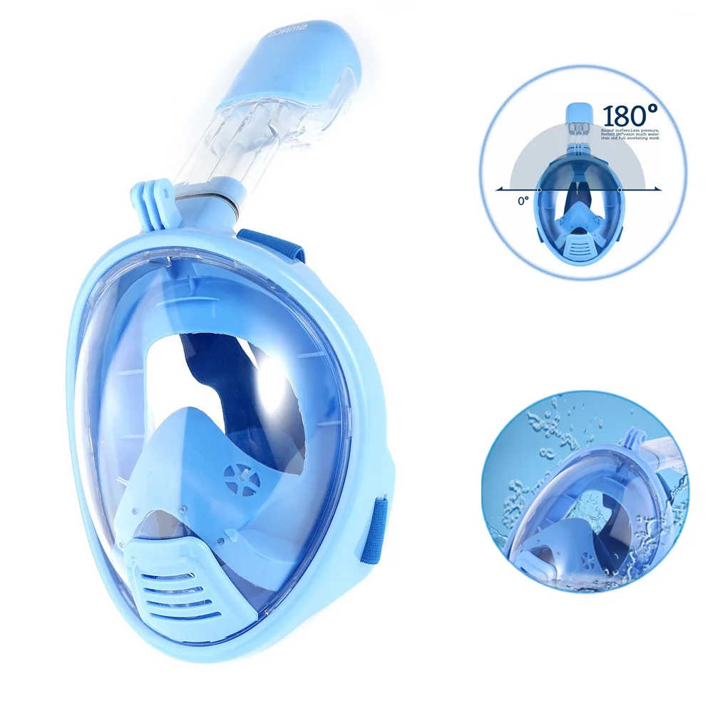 

Full Face Diving Mask Anti-fog Snorkeling Mask Underwater Children Scuba Spearfishing Mask Training Dive Equipment for Kids