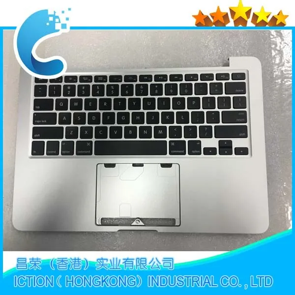 Оригинальный топ чехол с клавиатурой США и подсветкой для Macbook Pro Retina 13 дюймов A1502