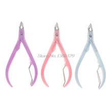 Лак для ногтей Нержавеющая сталь для маникюра для кутикулы Уход кусачки для стрижки инструмент новинка, и Прямая поставка