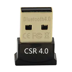 Лучшие продажи мини USB 2.0 Bluetooth 4.0 CSR4.0 адаптер для портативных пк Win XP Vista блютуз адаптер для ноутбука блютуз ноутбука