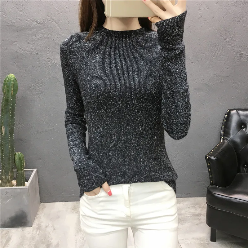 Autumn Winter Sweater Women Long Sleeve Pullover Women Basic Sweaters Women 2018 Korean Style Knit Tops Femme
