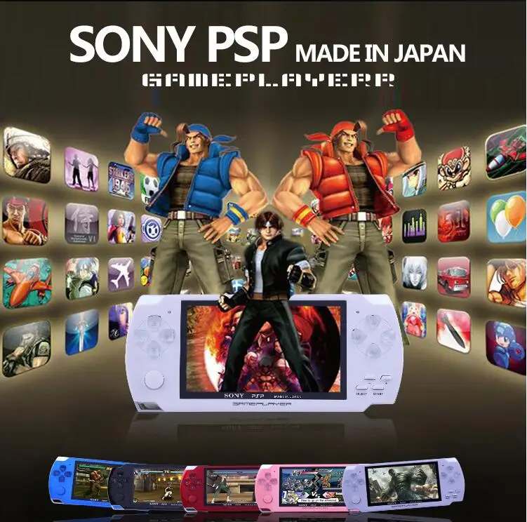 LCD screen PSP handheld game video game support high definition video