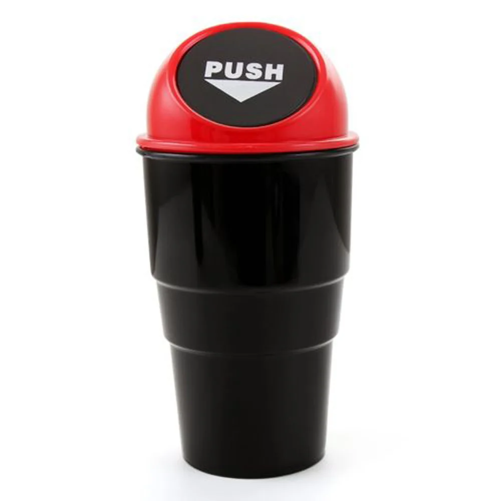 Black Yellow Red Gray Blue Universal Office Car Mini Trash Rubbish