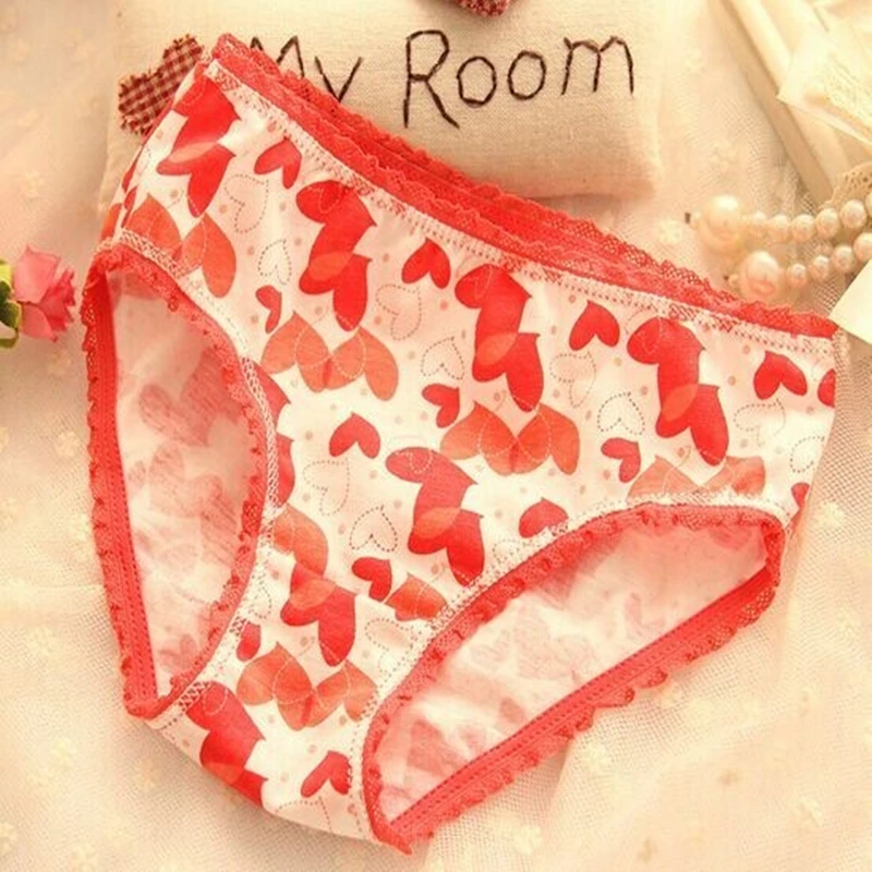 10pcs//LOT cotton Panties Girls Kids Short Briefs children underwear child cartoo
