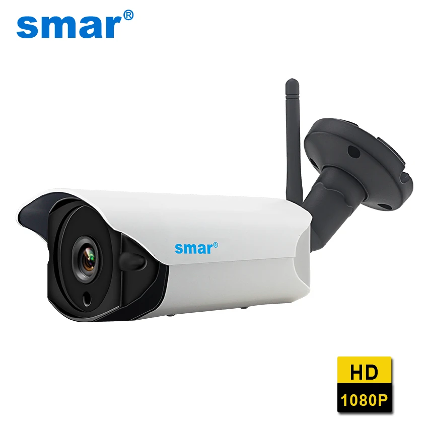 Smнаблюдения 1080P WiFi Камера уличная IP камера 2MP 2,4G HD IP камера беспроводная Всепогодная Безопасность Камера ночного видения