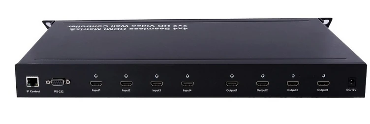 4x4 бесшовная HDMI матрица и 2x2 видеонастенный контроллер видео дисплей|display hdmi|display