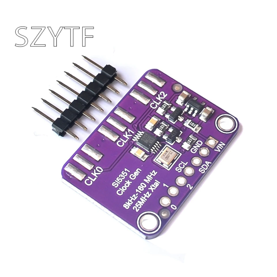 

SI5351 high frequency signal square wave frequency generator