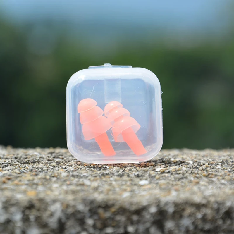 Adult Swim Ear Plug Soft Silicone Swimming Ear Plugs Water Swim Sports Gear Accessories Water Sports Adult Ear Plugs