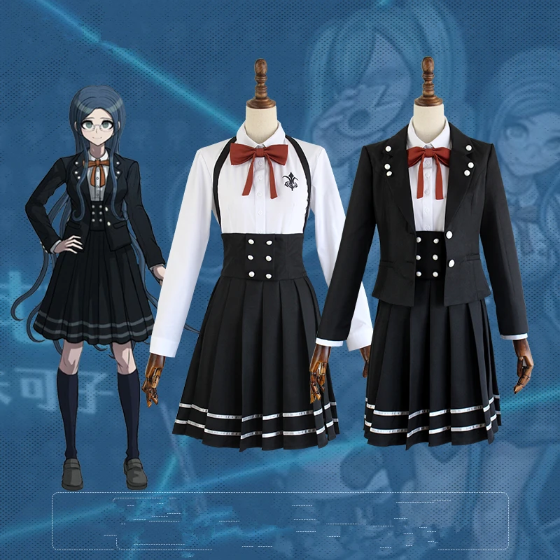Аниме Danganronpa V3 Shirogane Tsumugi Оригинальная версия униформа косплей костюм для женщин
