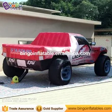 Bingo 26ft inflatable truck inflatable all printing truck with blower for car show / event inflatable toy