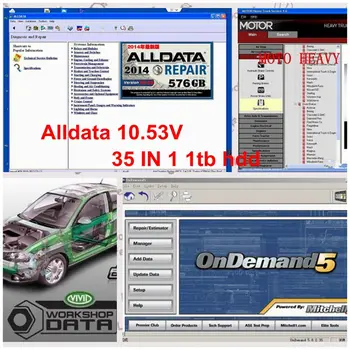 

Alldata HDD 1tb Alldata and mitchell software V10.53 all data repair software+mitchell on demand 2015+vivd workshop ect 35 in 1