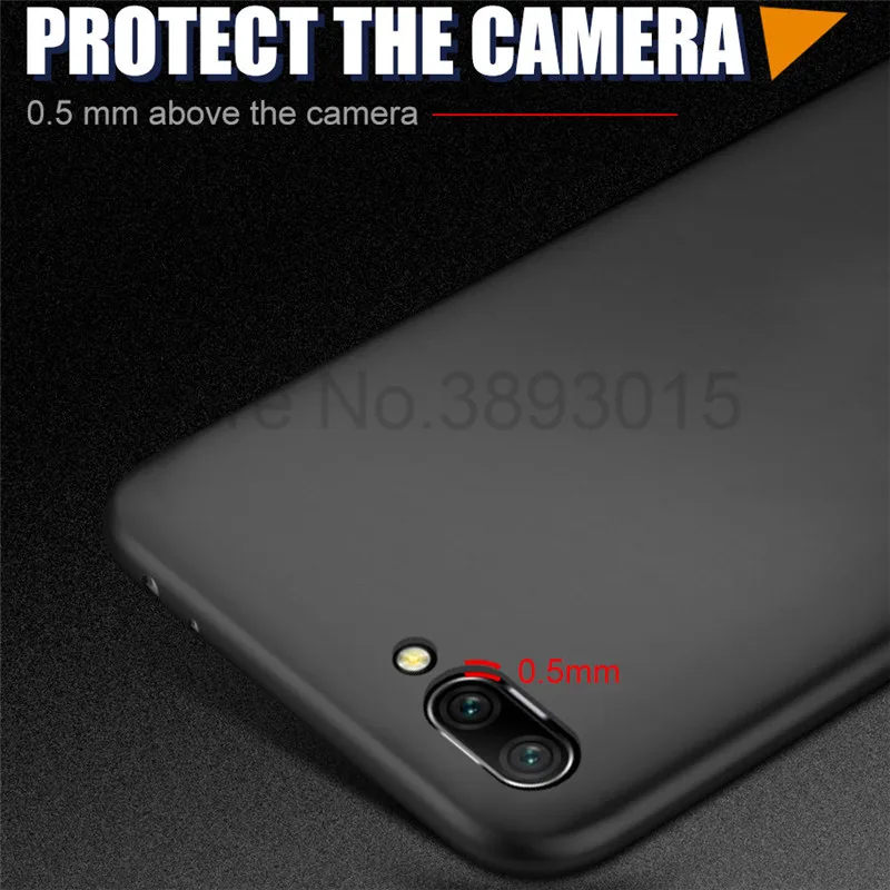 

Ultra Slim Silicone Case For Huawei Honor 10 9 8 Lite Soft Cover Black Cases For Honor V10 V9 Play Matte phone Protective Coque