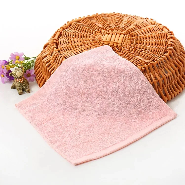 25X25 см 2 шт./лот бамбуковые салфетки для детских мочалок ультра мягкие и впитывающие идеальный подарок для детского душа Гипоаллергенное многоразовое полотенце - Цвет: pink