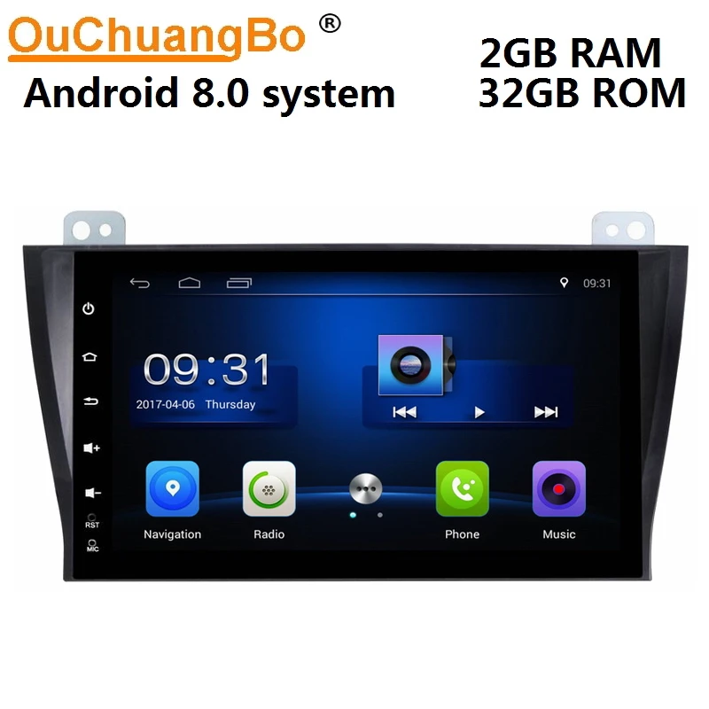 

Ouchuangbo android 8.0 car gps radio stereo recorder for Changan Honor support 9 inch mp3 bluetooth USB 2GB+32GB