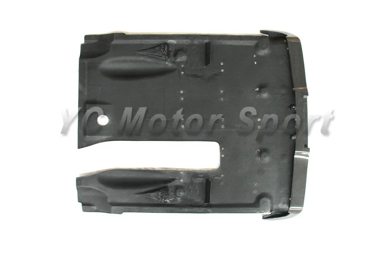 2011-2015 Nissan R35 GTR Nismo Style Rear Diffuser Underboard with Fog Lamp Cutout CF (6)