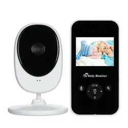 2,4 дюйм цвет LCD беспроводной цифровой видео детский монитор с колыбельными инфракрасным ночным видением и AC100-240V батареей