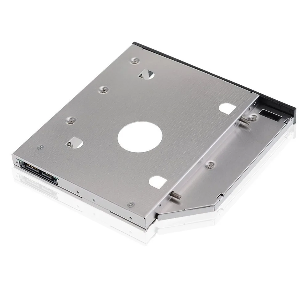 Bevigac 12 7 мм SATA к 2 й 5 дюймовый HDD SSD жесткий диск Caddy чехол адаптер для DVD CD ROM HP Dell Acer BenQ
