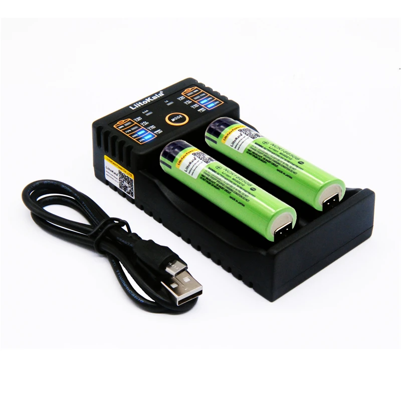 Liitokala 3,7 V 3400mAh 18650 литий-ионная аккумуляторная батарея(без PCB) Lii-202 USB 26650 18650 AAA AA умное зарядное устройство