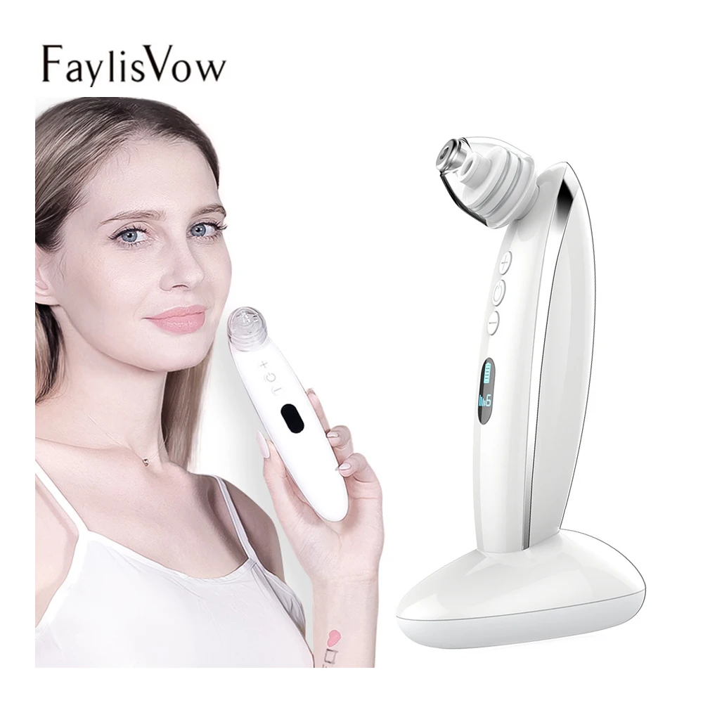 

Face Pore Cleaner Blackhead Remover Black Spots Pimple Remover Tool for Acne Face Pore Cleaner Vacuum Suction Blackhead Cleaning