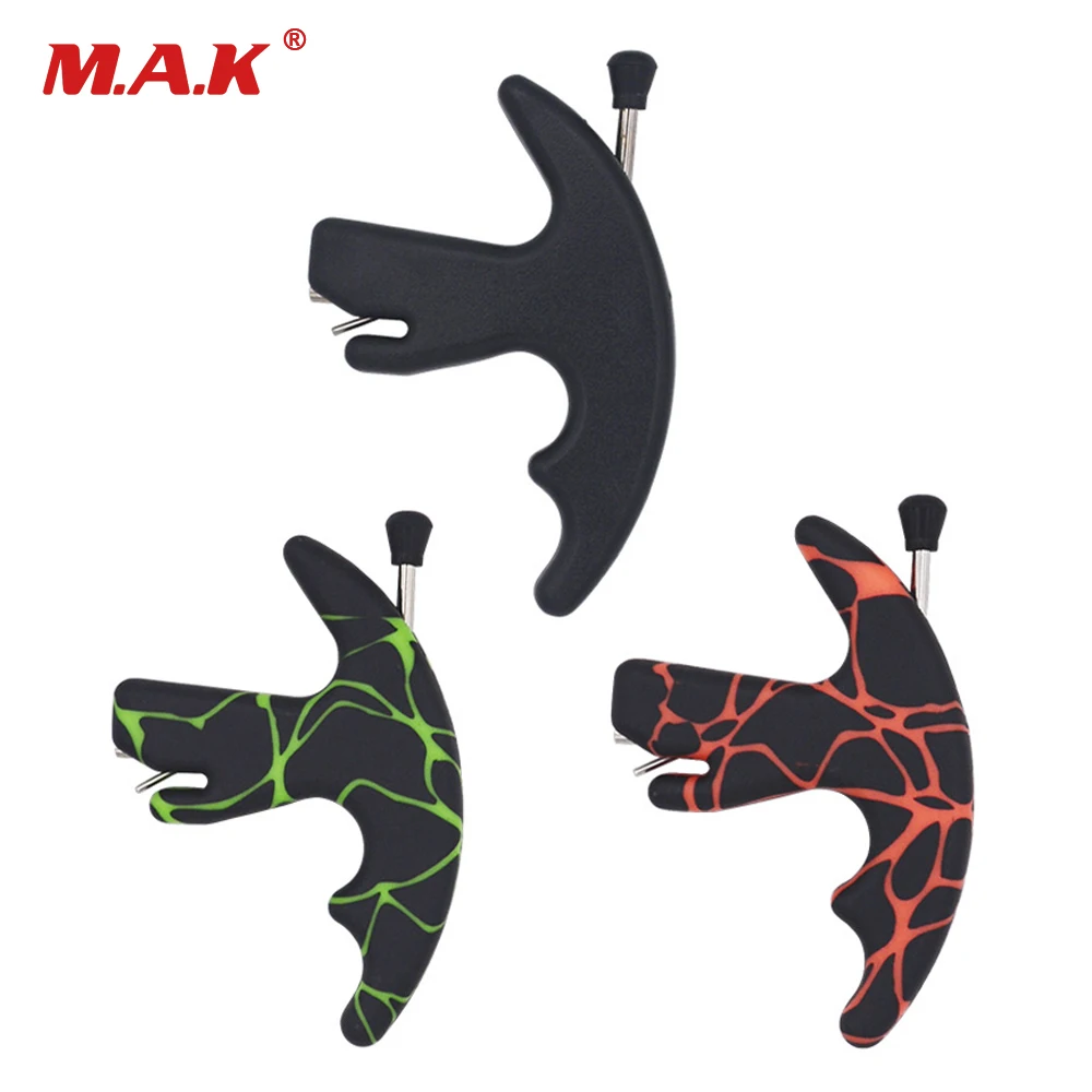 

3 Color 3 Finger Strong Plastic Archery Release Aid Compound Bows Release For Archery Arrow Hunting Shooting