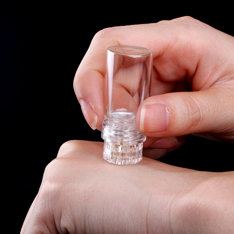 

20pcs Hydra Roller Titanium needle Gold Tips Roller Bottle for Hyaluronic Acid Skin care Essence micro needle roller /stamp