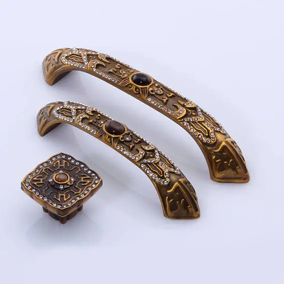 Best Price 3.75"5"Crystal Handle Pull Dresser Knob Pulls Handles / Brass Antique Silver Kitchen Cabinet Handles Furniture Hardware 96 128mm Best Price 3.75"5"Crystal Handle Pull Dresser Knob Pulls Handles / Brass Antique Silver Kitchen Cabinet Handles Furniture Hardware 96 128mm