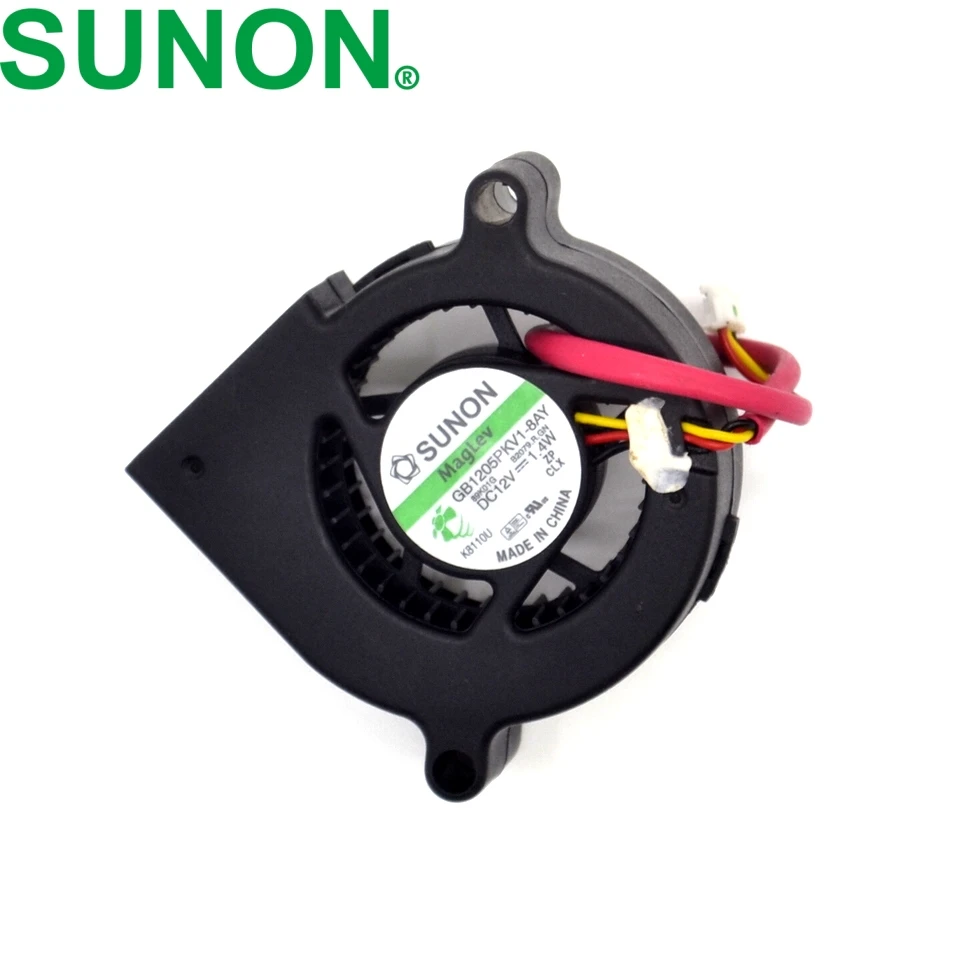 Для Sunon 50 мм вентилятор Φ 5020 50x20 5 см GB1205PKV1 8AY охлаждающий 12 В 1 4 Вт сигнал