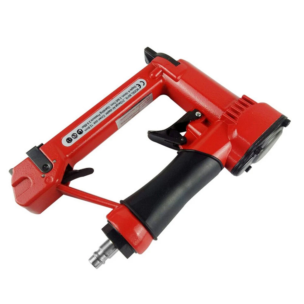 

Nail Gun Electric Professional Pneumatic Woodworking Pneumatic Stapler For Furniture Strips Kitchen Cabinets Floor Installation