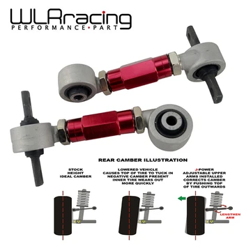 

WLR RACING - Left + Right Rear Camber KiT FOR HONDA ACURA CIVIC INTEGRA CRX REAR CAMBER ARM KIT EG EK DC2 EF WLR9851