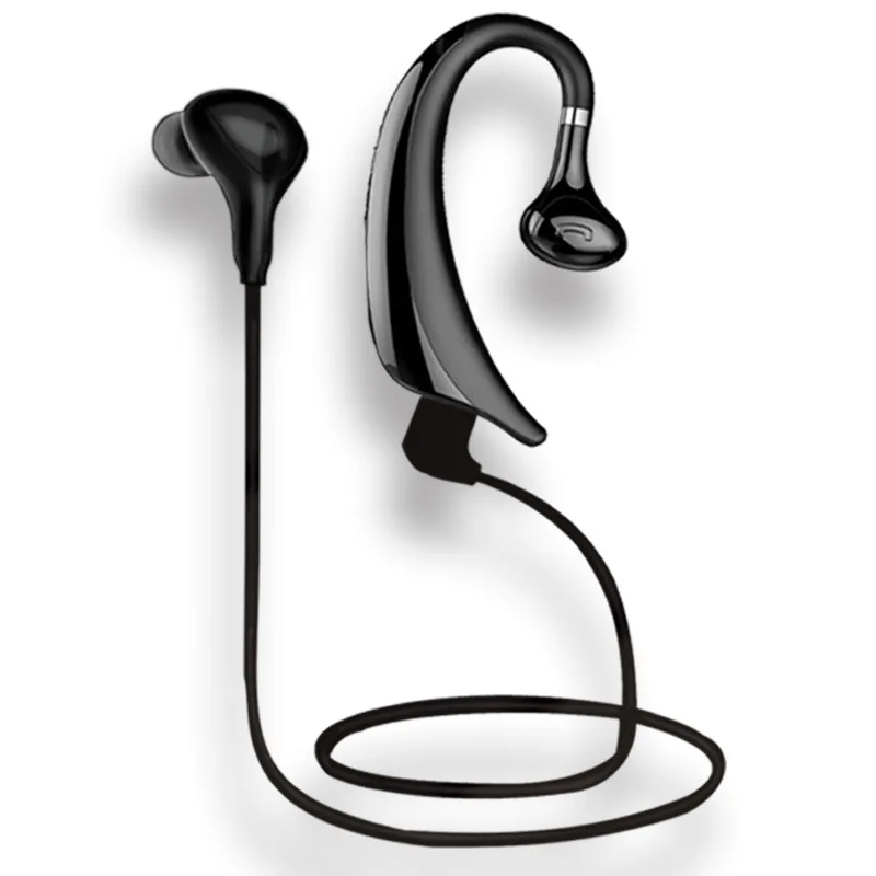 Bluetooth Earphones Wireless Headset Ear Hooks Noise Cancelling In-ear Earbuds With Mic for iPhone and Android