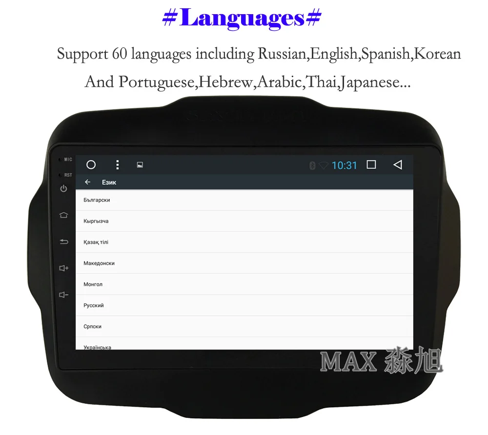 Best MAX Android 8.1.0 Car DVD For Jeep Renegade 2015 2016 2017 Car Radio RDS Bluetooth Call Music 4G WiFi SWC GPS Map 4