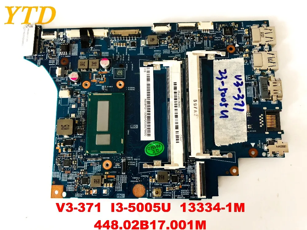 Оригинальный Для ACER V3-331 V3-371 материнская плата для ноутбука V3-331G V3-371G I3-5005U 13334-1 м 448.02B17.001M испытанное хорошее Бесплатная доставка