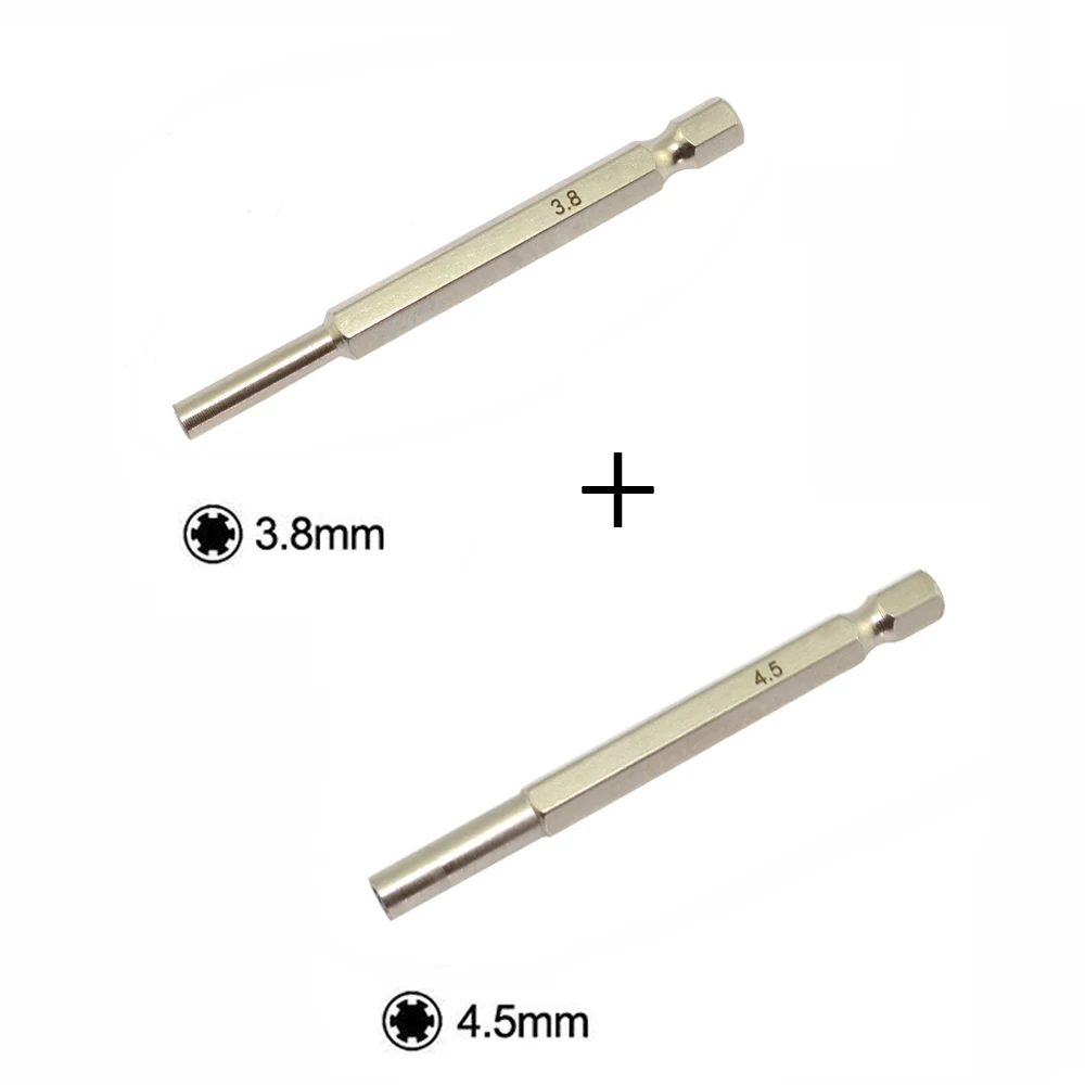 20PCS 4.5mm + 3.8mm sleeve screwdriver For universal for maintenance tool overall length is 7.6cm | Электроника