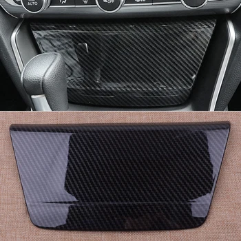 

CITALL New Black Carbon Fiber Texture Car Console Cigarette Cigar Lighter Trim Decor Fit for Honda Accord 2018